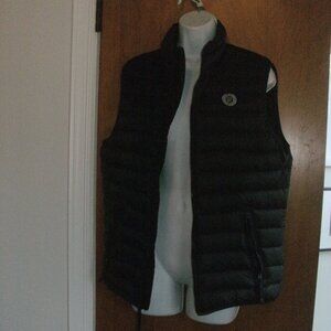Abercrombie Fitch Vest Black All Season Lightweight Down Puffer size Small